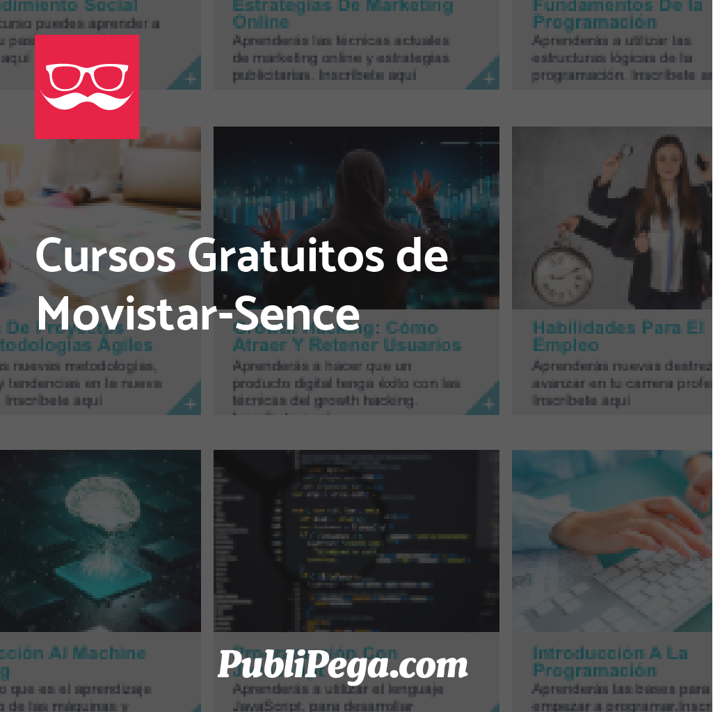 ursos Cursos Gratuitos de Movistar-Sence
