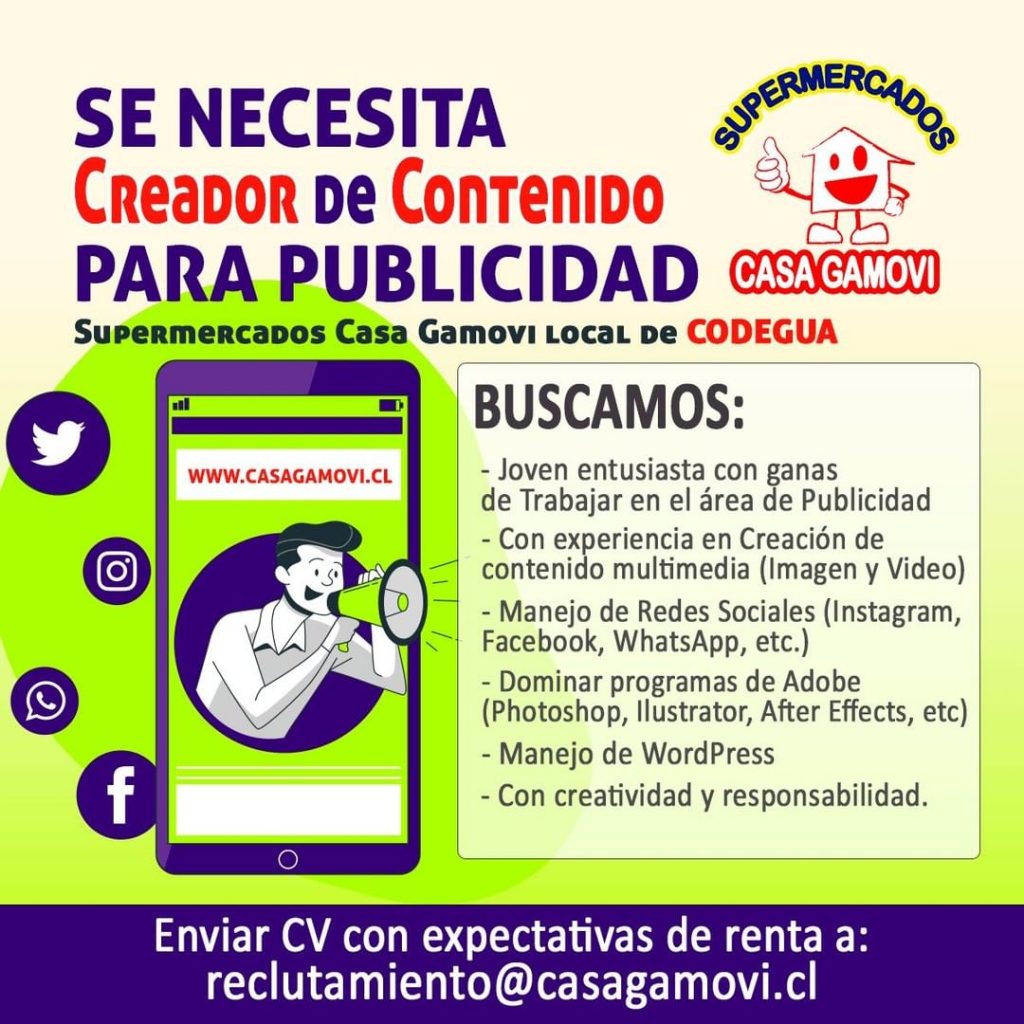 creador de contenido
