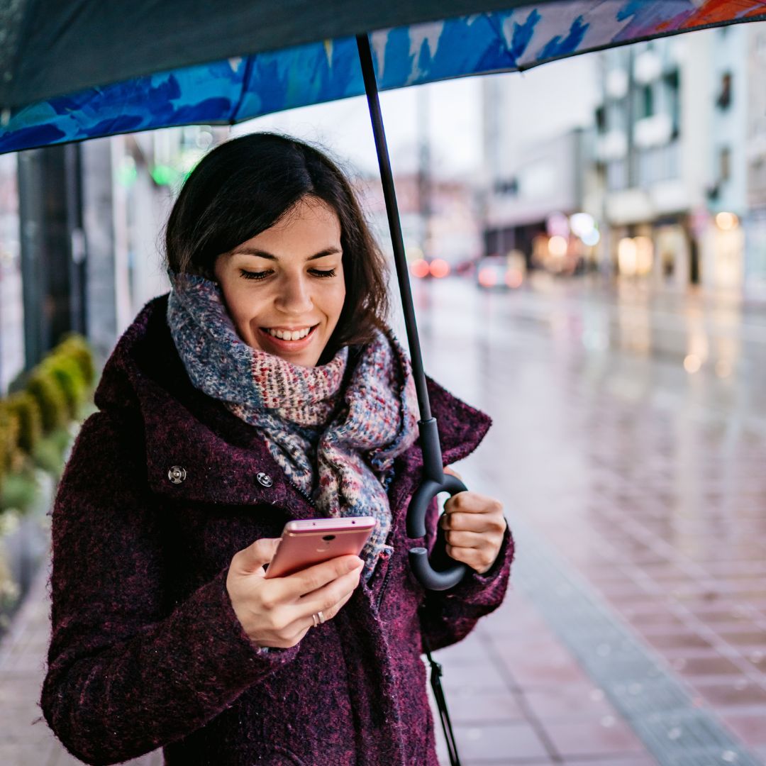 Con el nuevo iPhone podrás escribir bajo la lluvia
