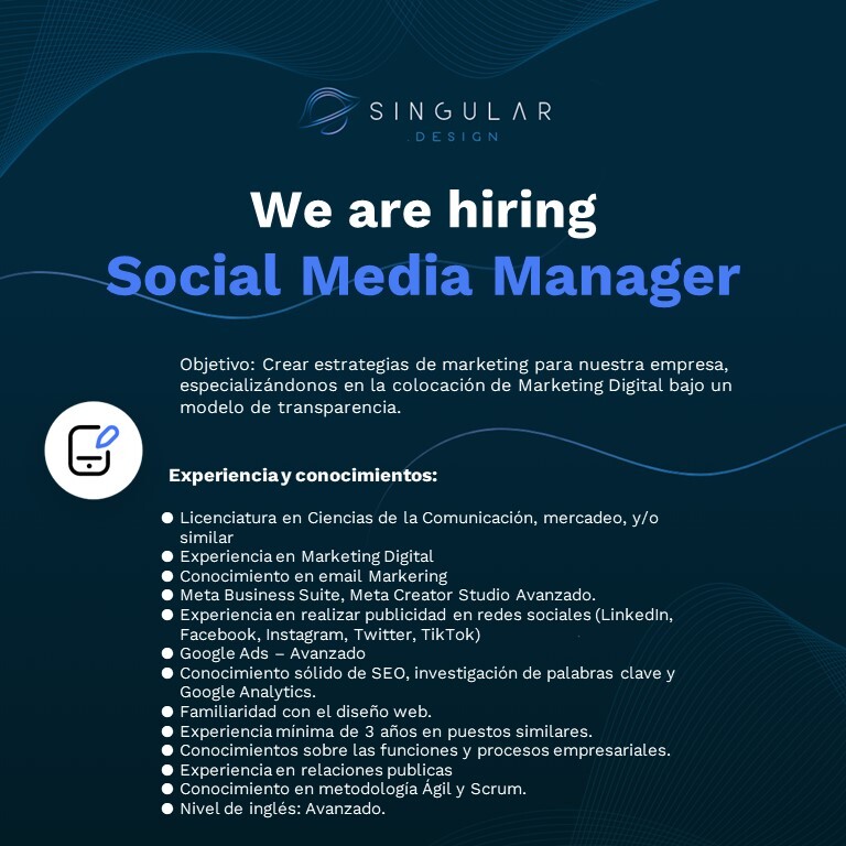 Social media manager