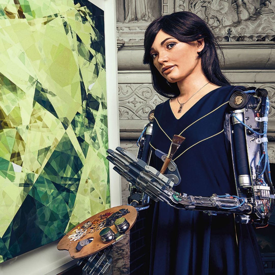 Ai-Da la primera robot artista dará su primer discurso en la Cámara de Los Lores en Reino Unido
