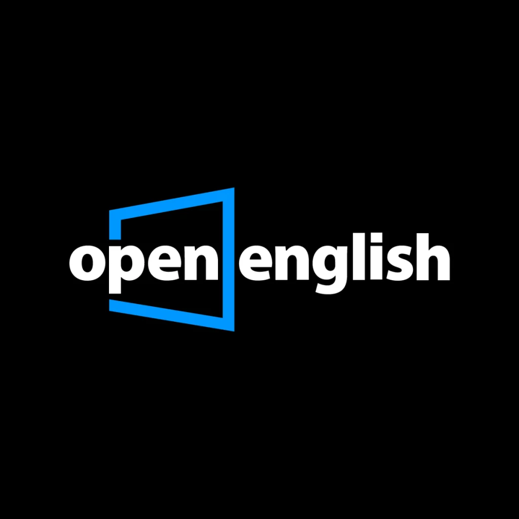 logo open english