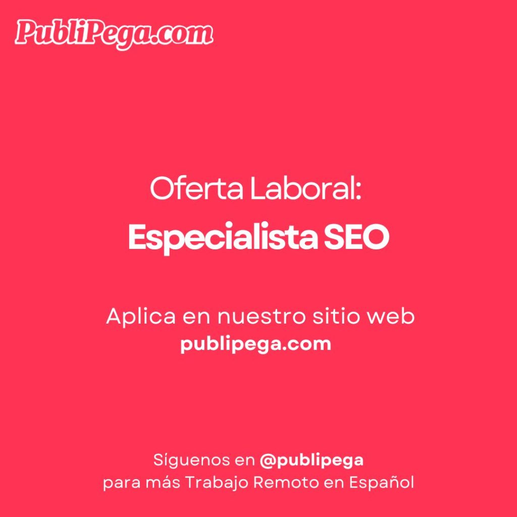 Especialista SEO