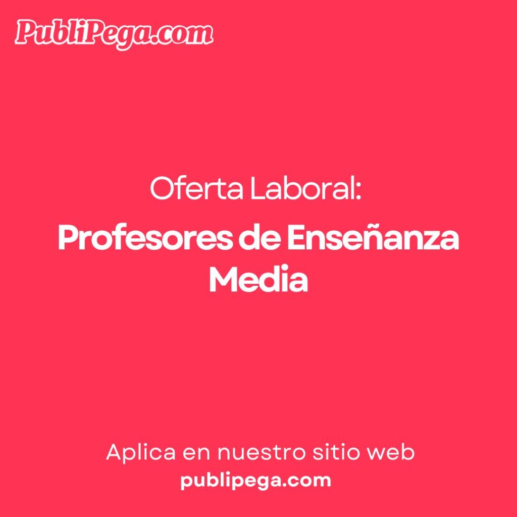 Profesores de Enseñanza Media