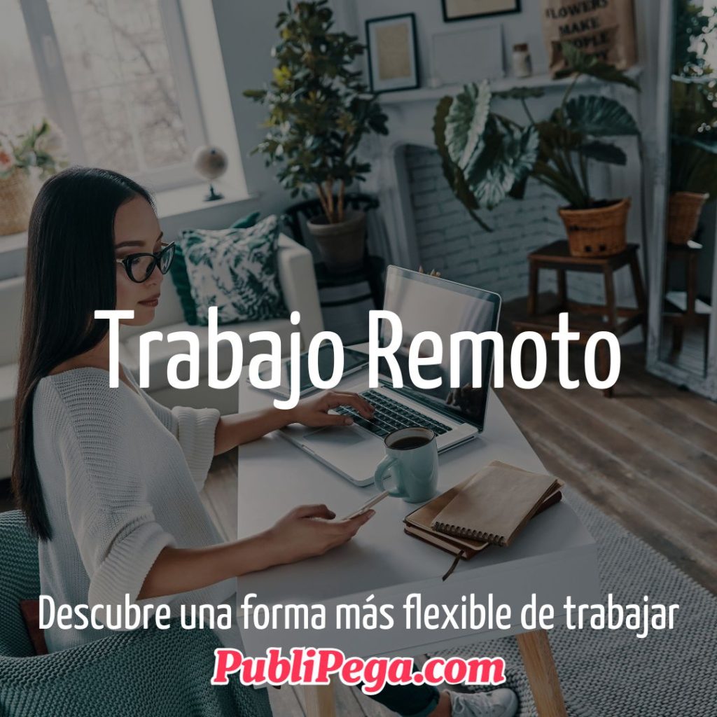 Trabajo Remoto trabaja desde casa