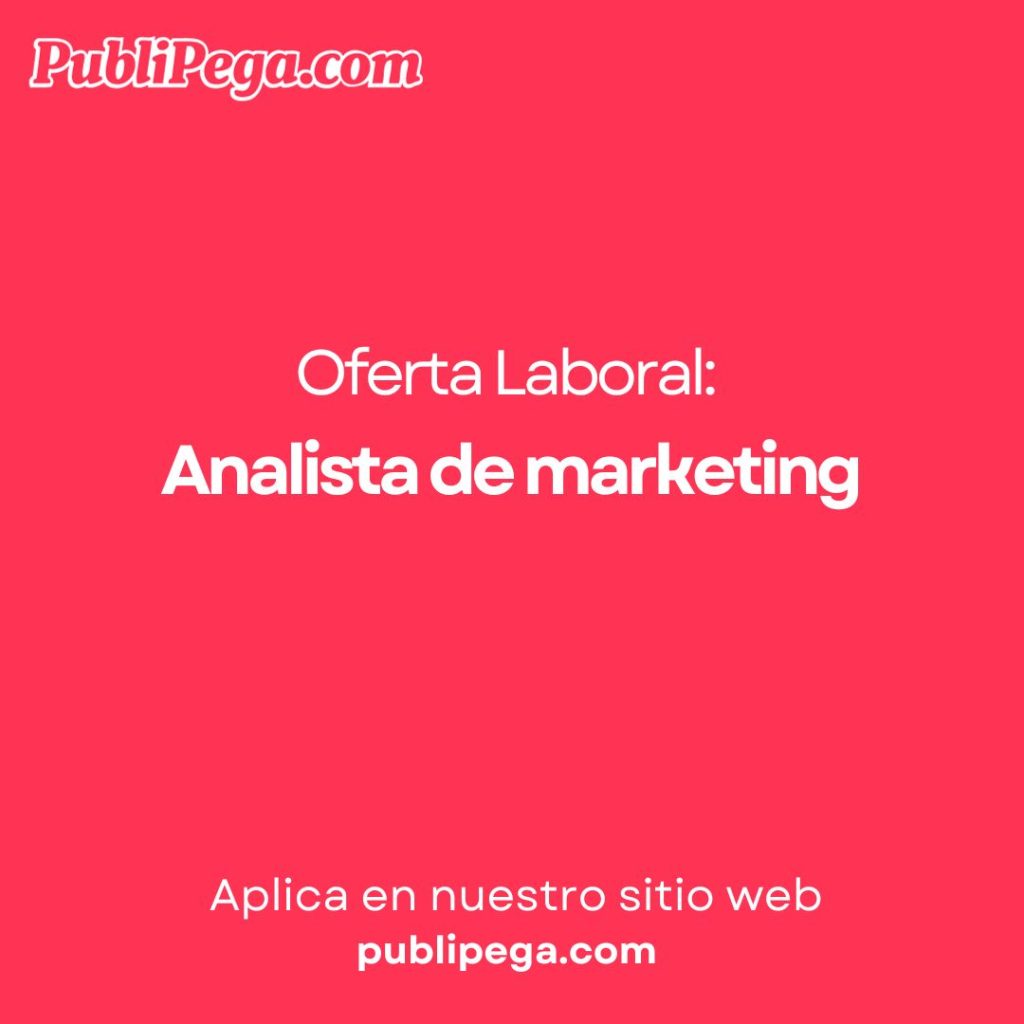 Analista de marketing