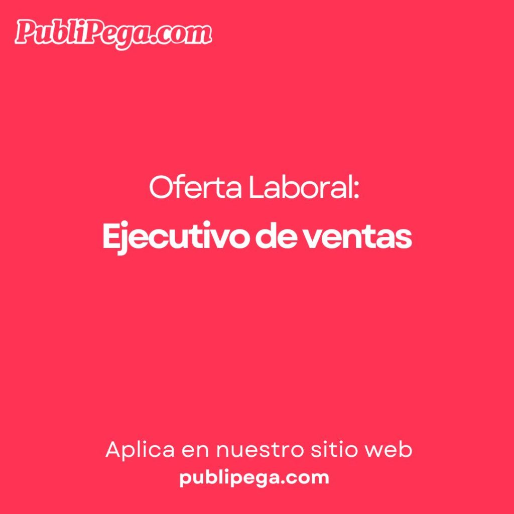 Ejecutivo de ventas