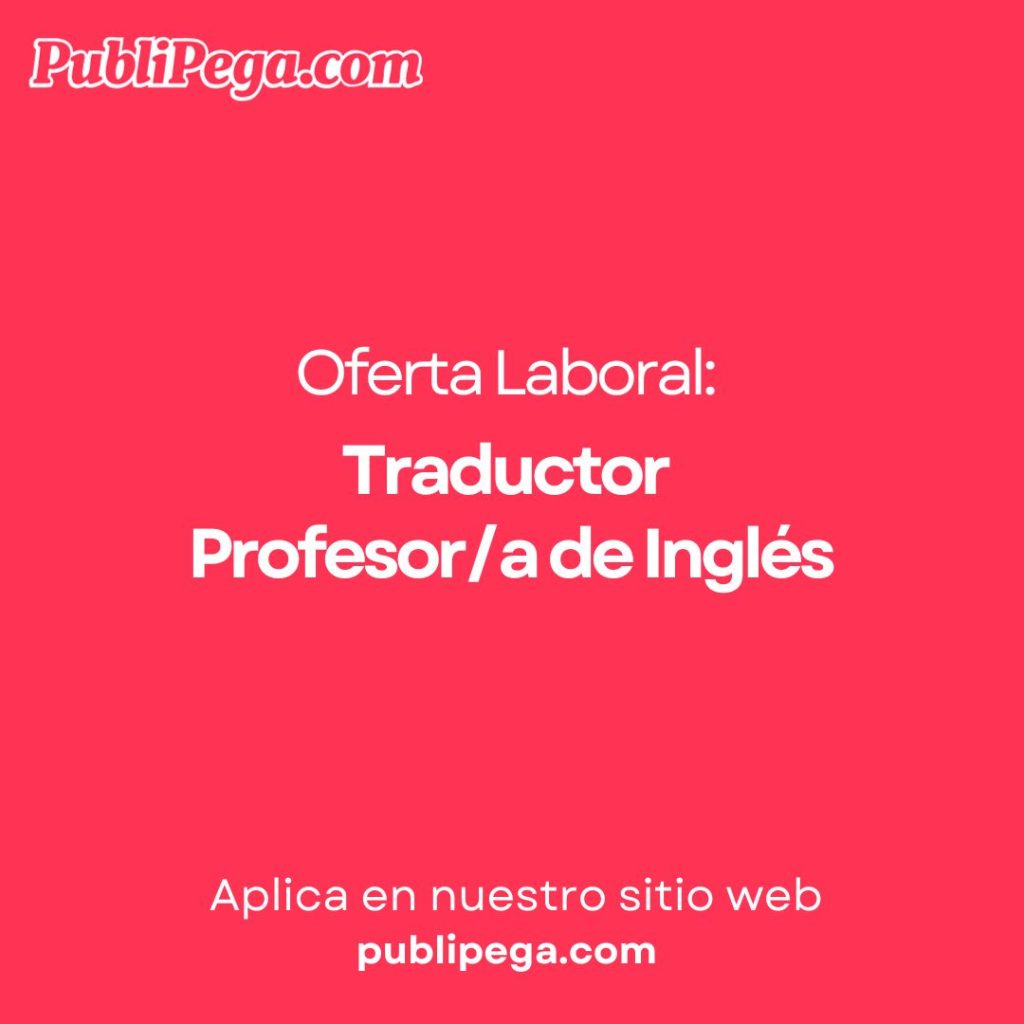 Traductor Profesora de Inglés