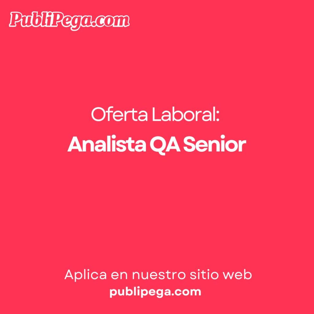 Analista QA Senior
