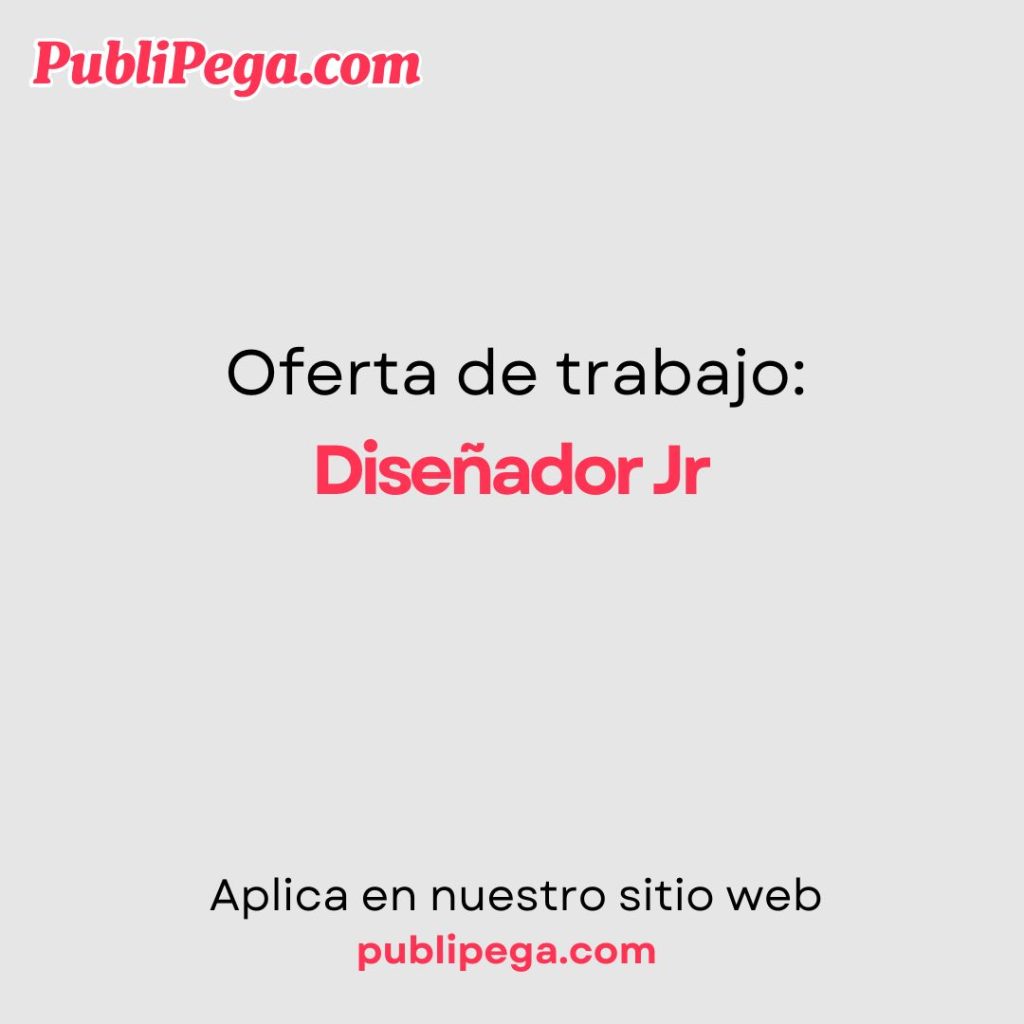 Diseñador Jr