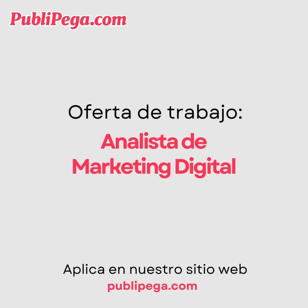 Analista de Marketing Digital