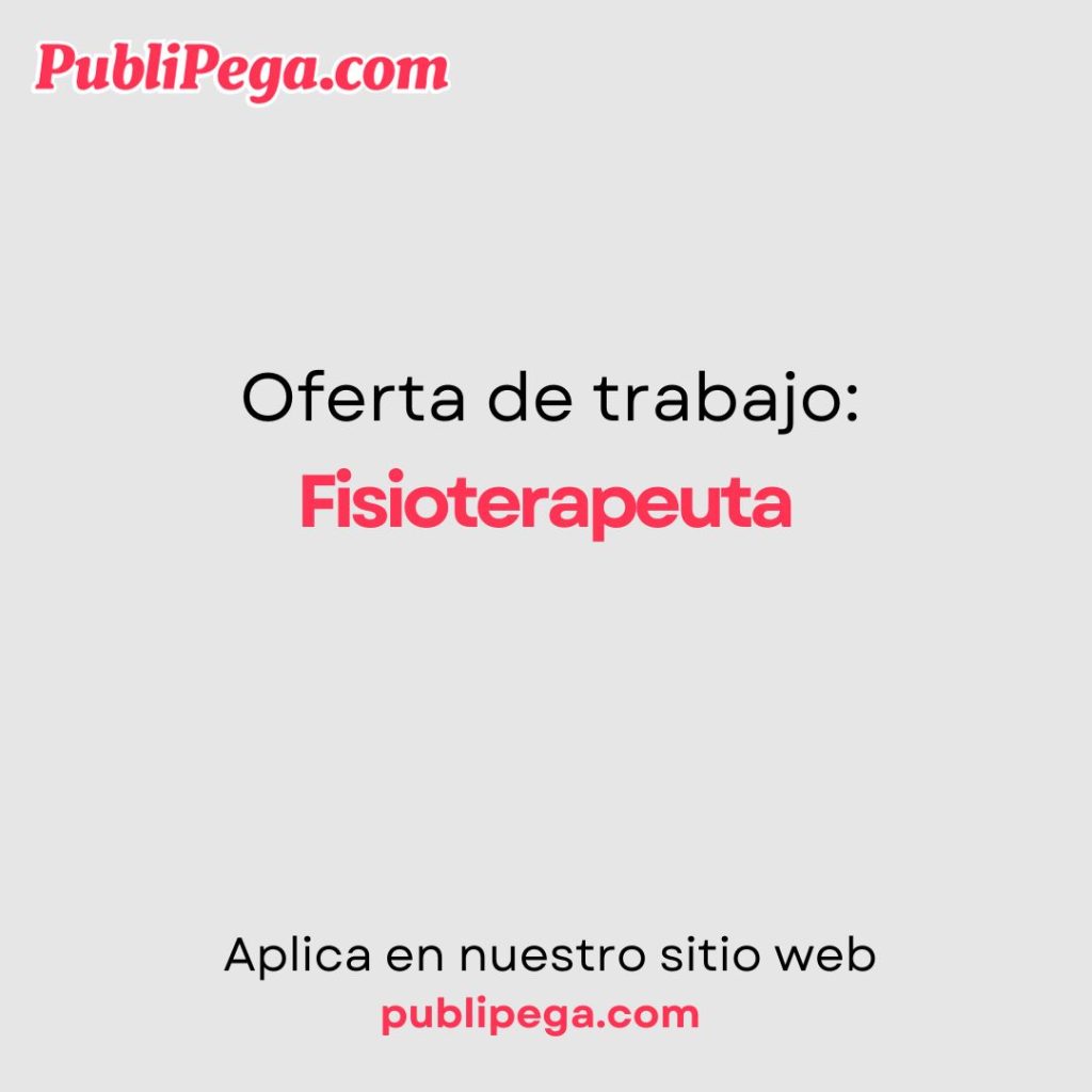 Fisioterapeuta publipega.com
