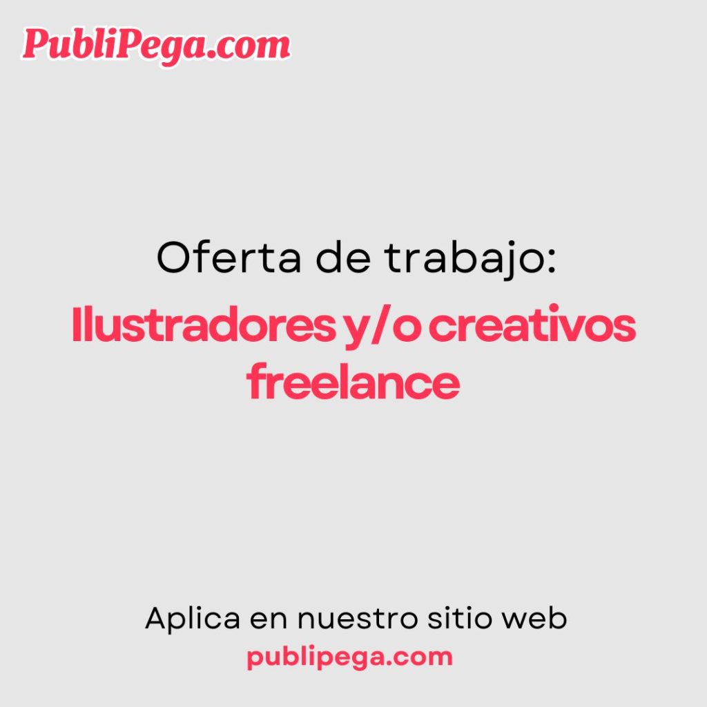 Ilustradores yo creativos freelance