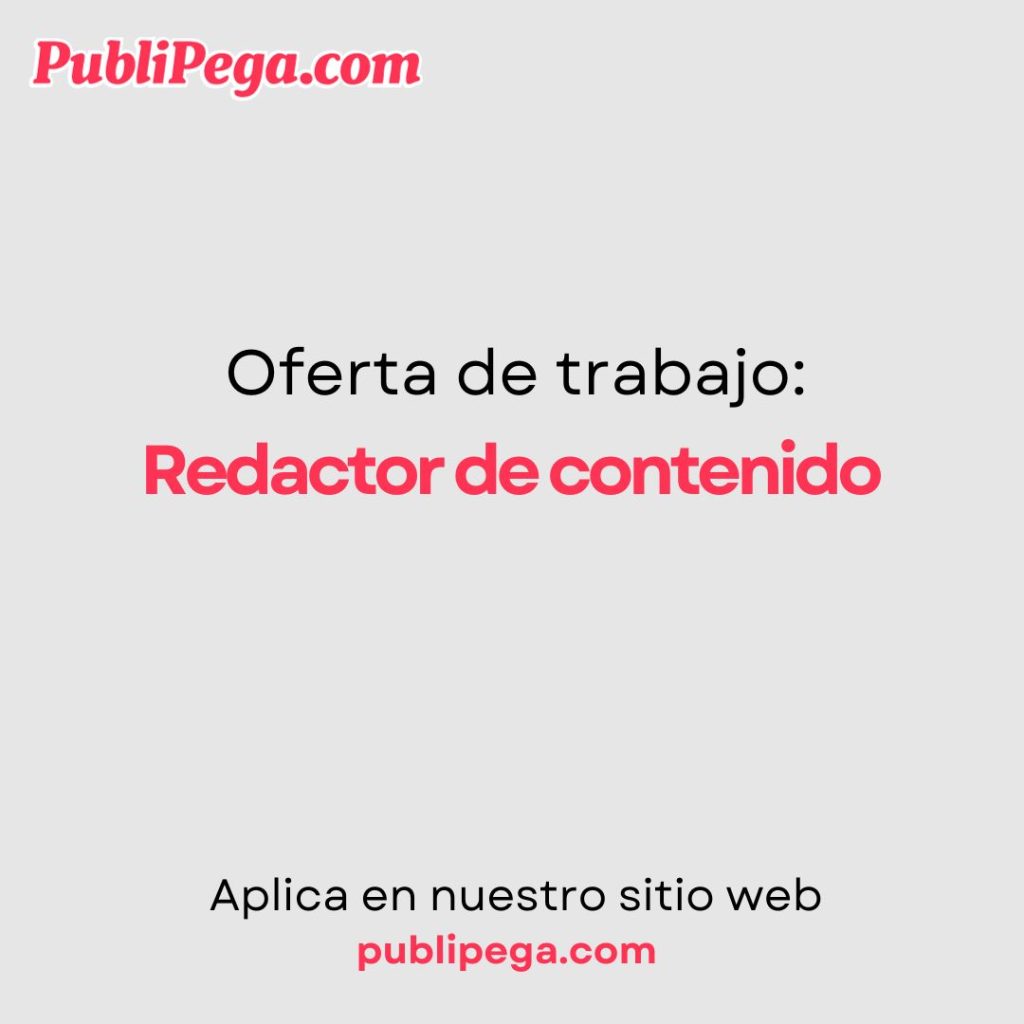 Redactor de contenido