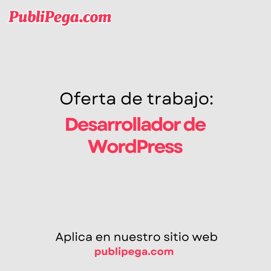 Desarrollador de WordPress