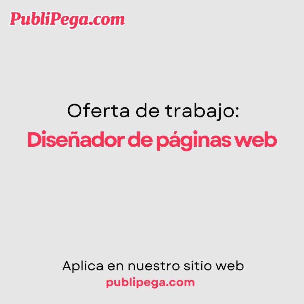 Diseñador de páginas web