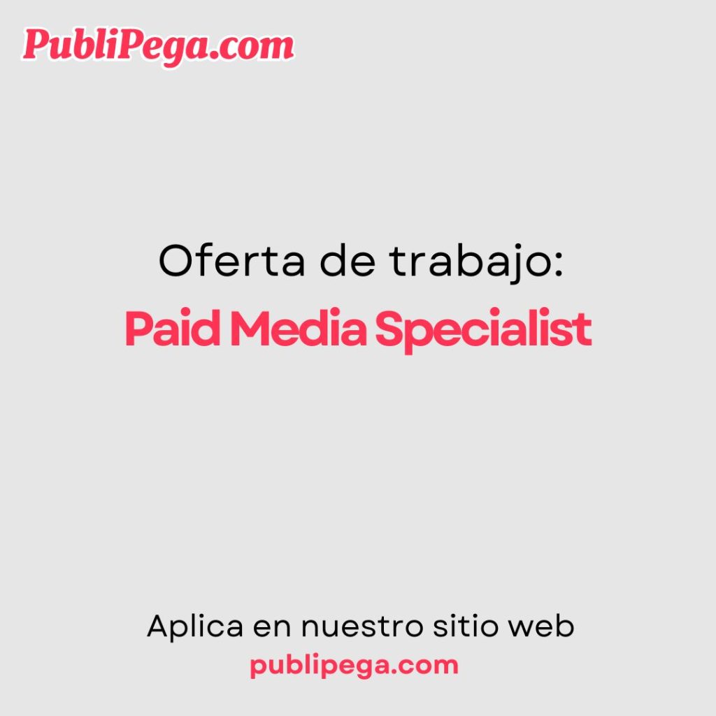 Paid Media Specialist