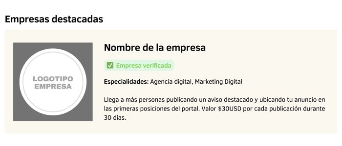 Empresa destacada