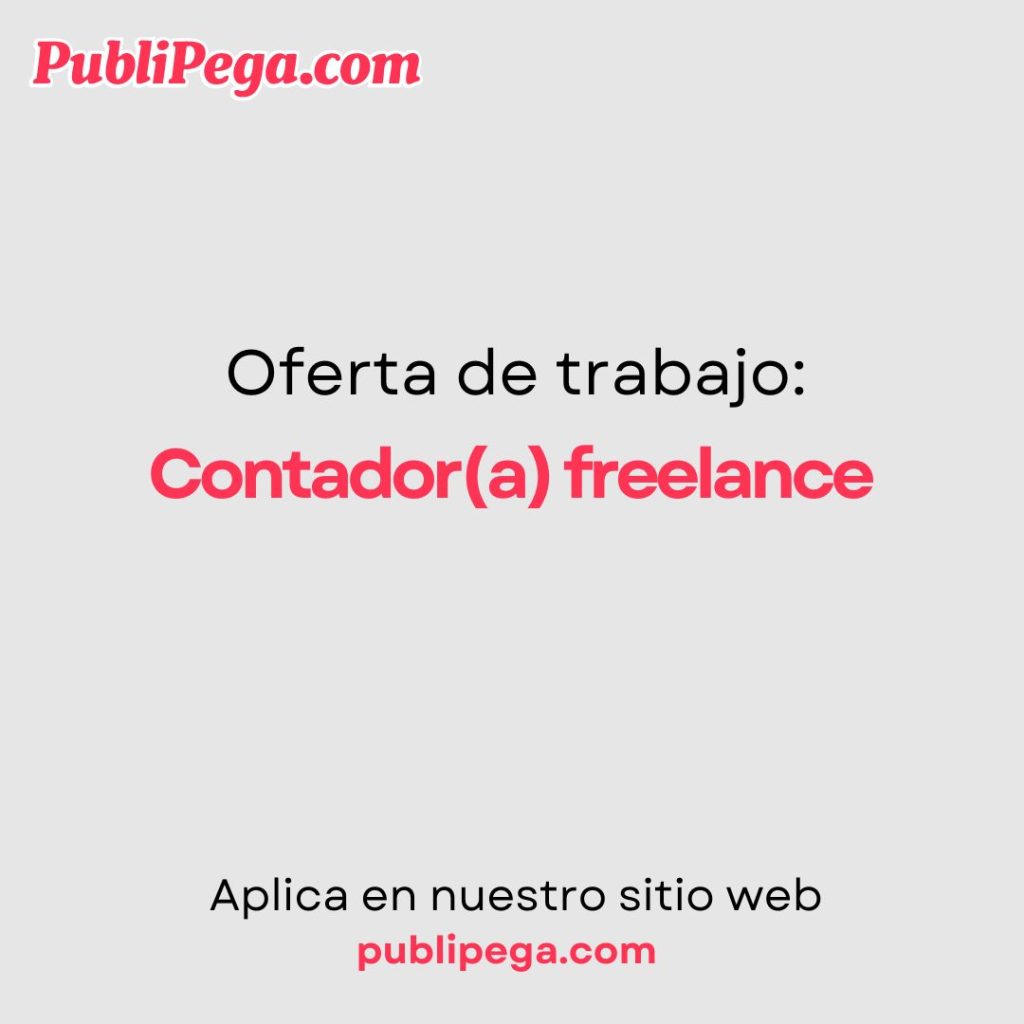 Contador(a) freelance