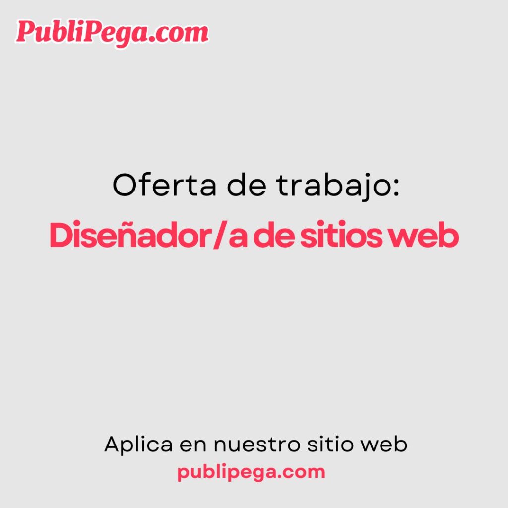 Diseñador de sitios web