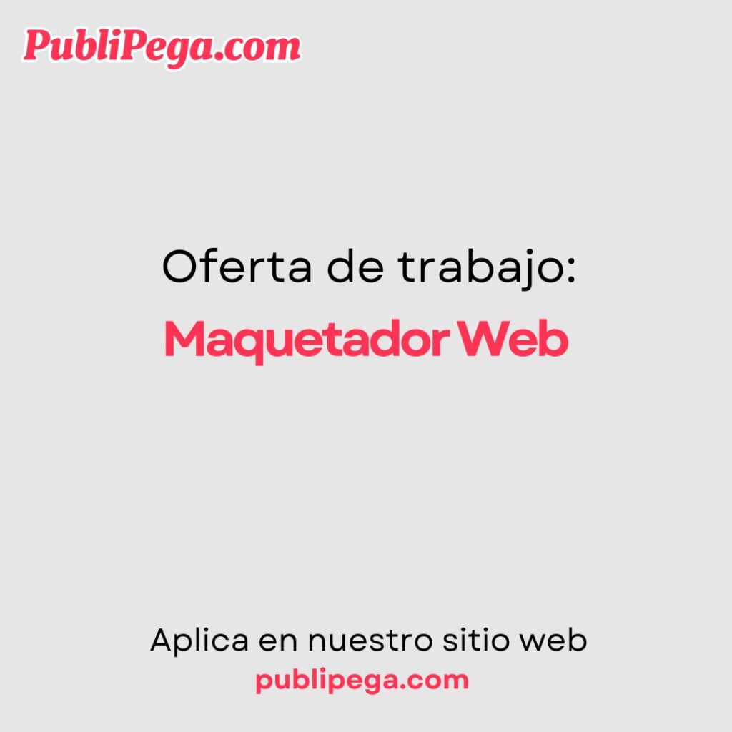 Maquetador Web
