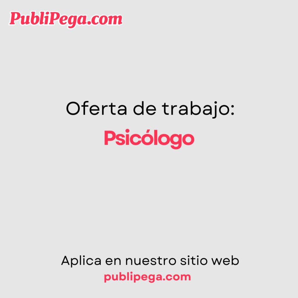 Psicólogo