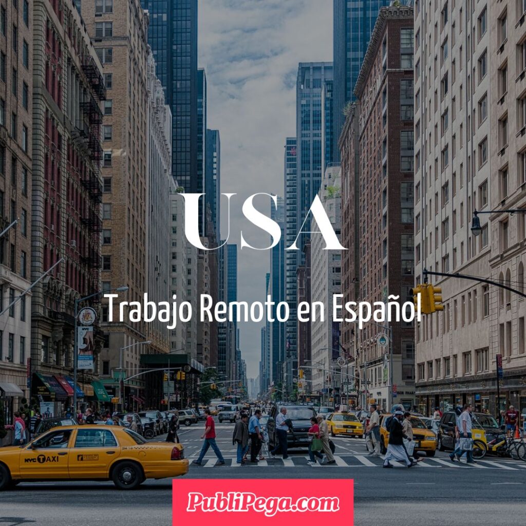 Trabajo Remoto en USA