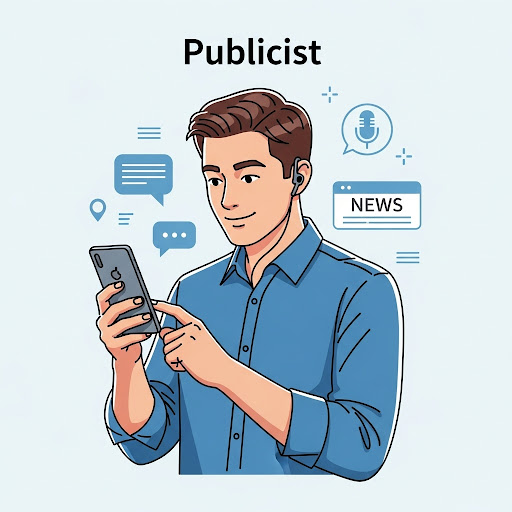 publicista hombre