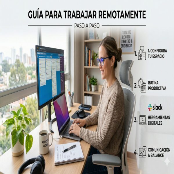 Pasos para trabajar remotamente