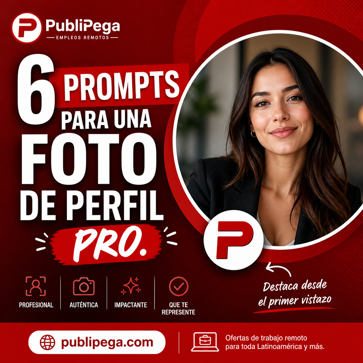 6 Prompts para una Foto de Perfil Pro
