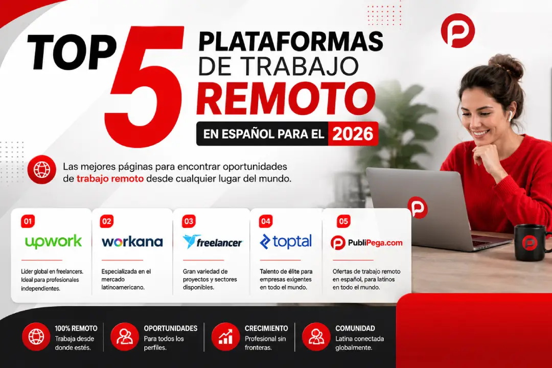 TOP Plataformas de Trabajo Remoto