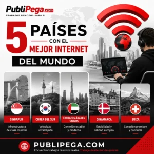 5 países tienen el mejor internet del mundo