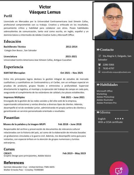 Victor Alfredo Vasquez Lemus