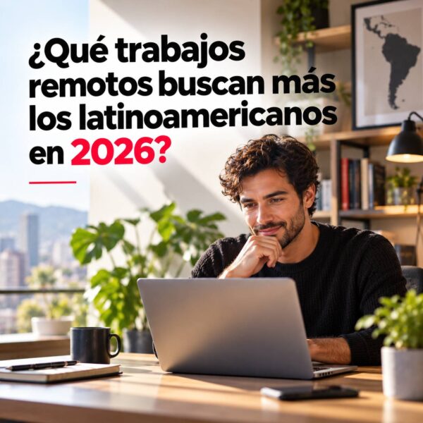¿Qué trabajos remotos buscan más los latinoamericanos en 2026_