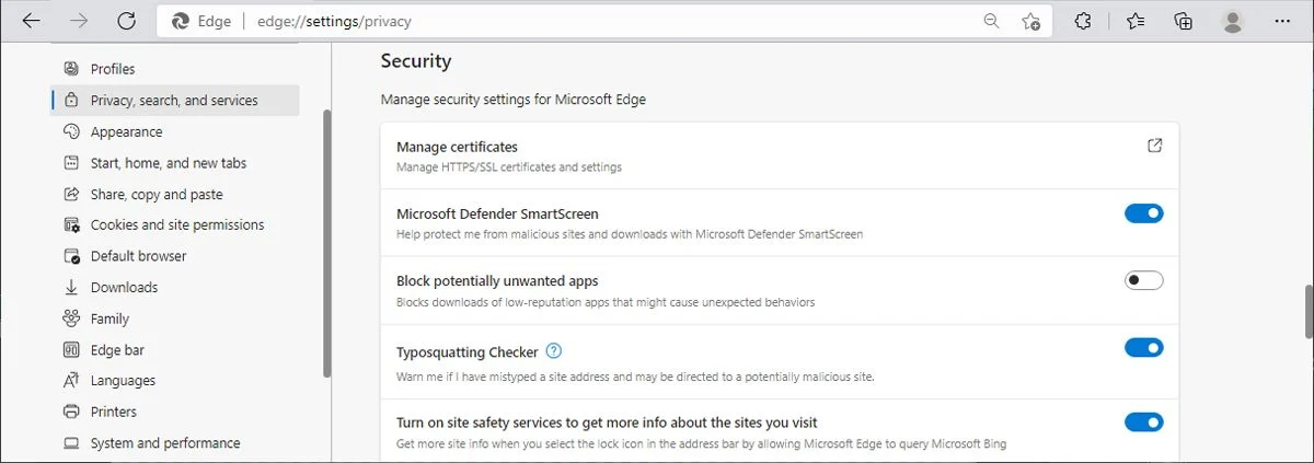 Microsoft Defender SmartScreen