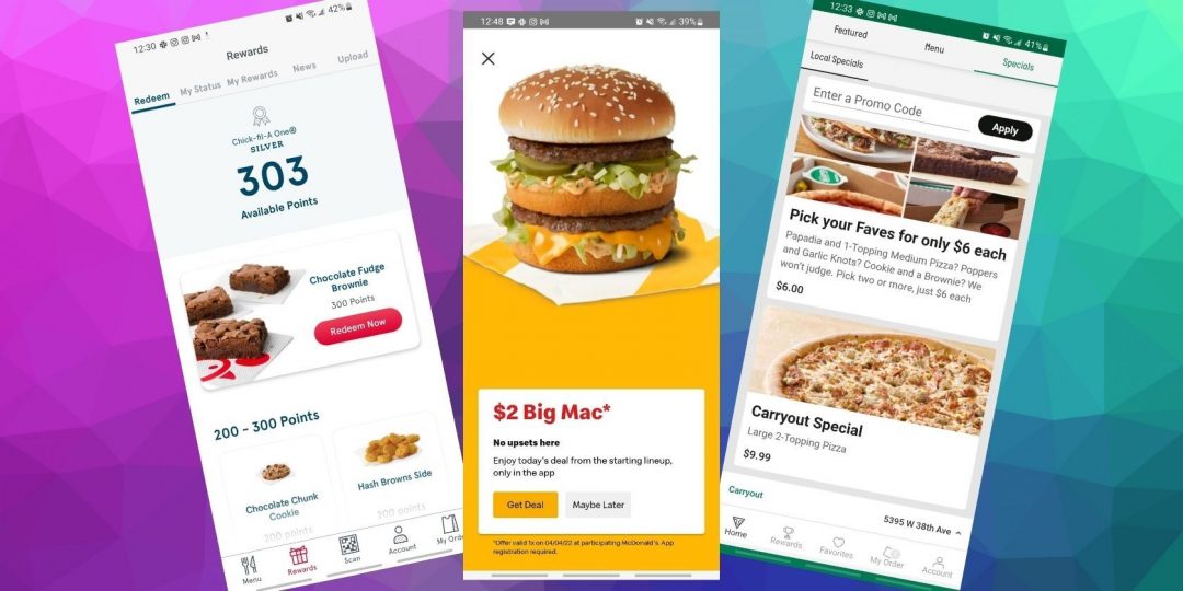 Las 7 mejores aplicaciones de recompensas de comida rápida para ahorrar dinero